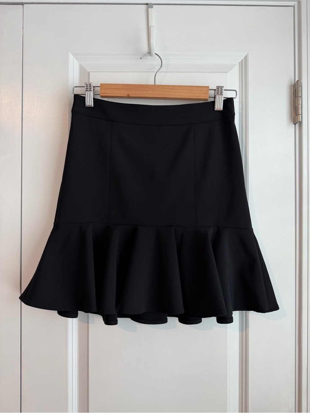 Veronica Beard Women’s Francesca Scuba Skirt Black Size 2